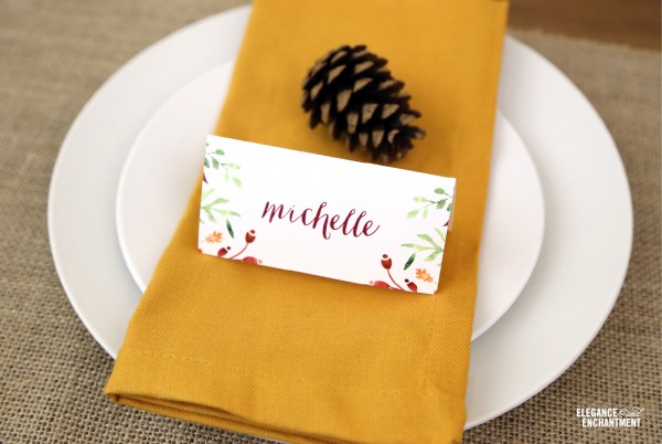 Free Thanksgiving Table Printables | TodaysCreativeBlog.net