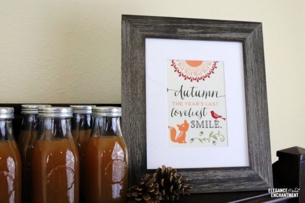 Woodland Party Printables | Fall decorating just got easy! Free printables make entertaining much easier. Perfect for Thanksgiving too! See Today's Creative Life
