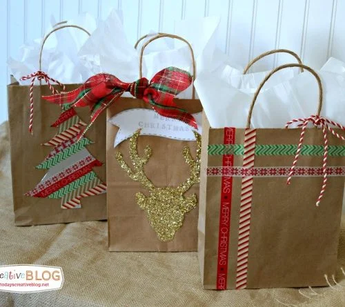 Easy Gift Wrap Ideas | TodaysCreativeLIfe.com