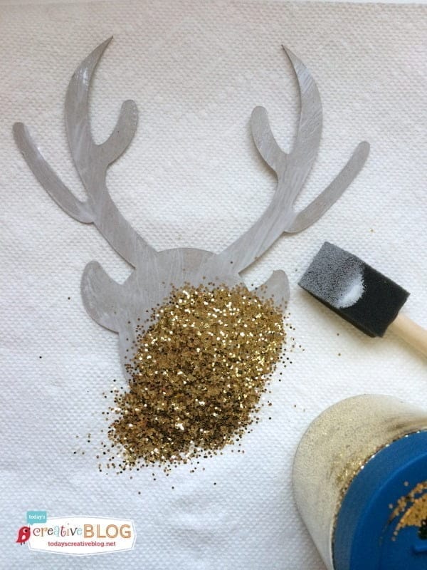 DIY Mini Holiday Piñata - Merry ChrisMoose Gift Box - Paper Glitter Glue