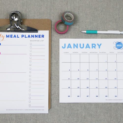 Free Printable 2015 Calendar | TodaysCreativeBlog.net