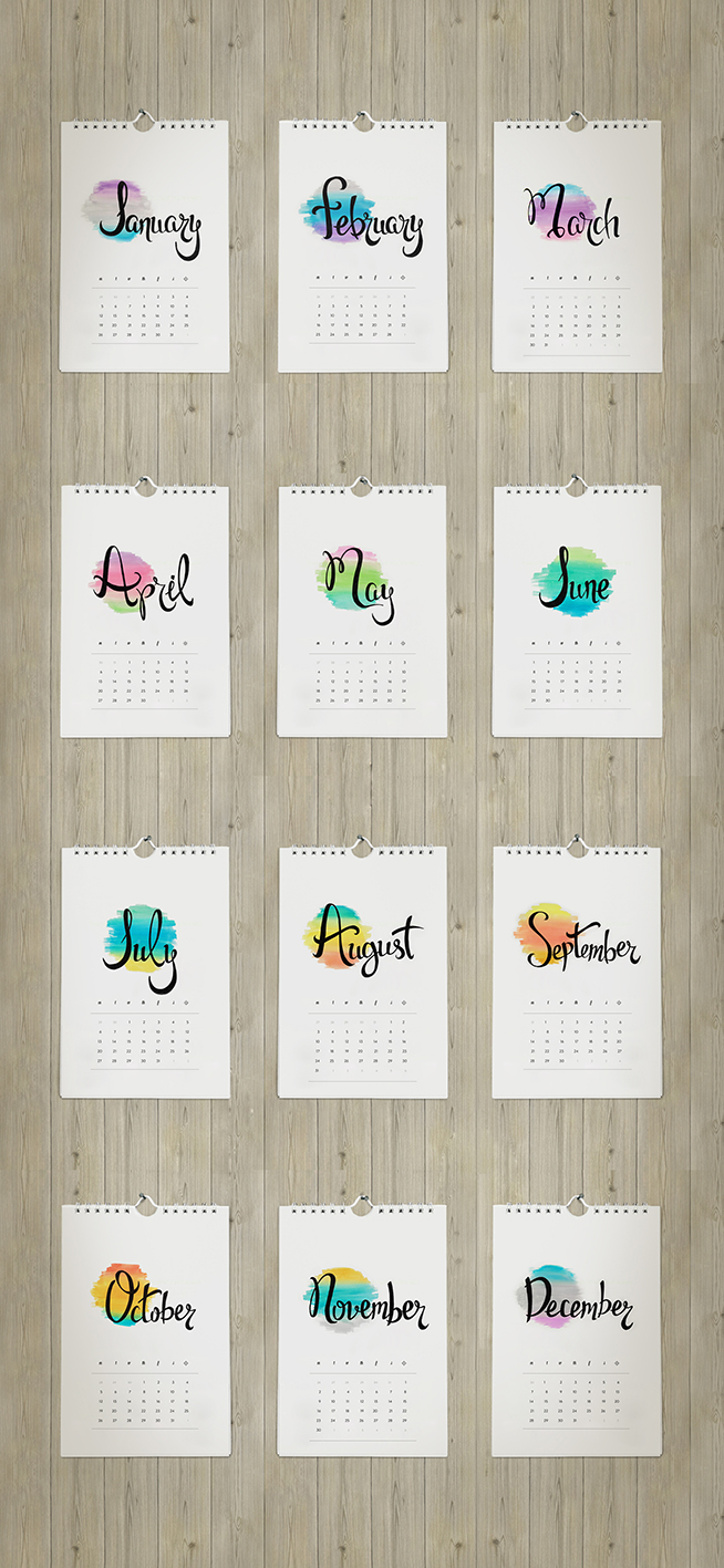 2015 Printable Calendar | TodaysCreativeBlog.net