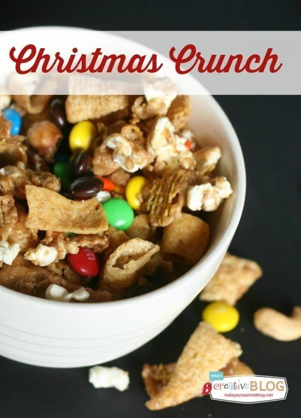 Christmas Crunch Recipe Gift Idea | Today's Creative Life