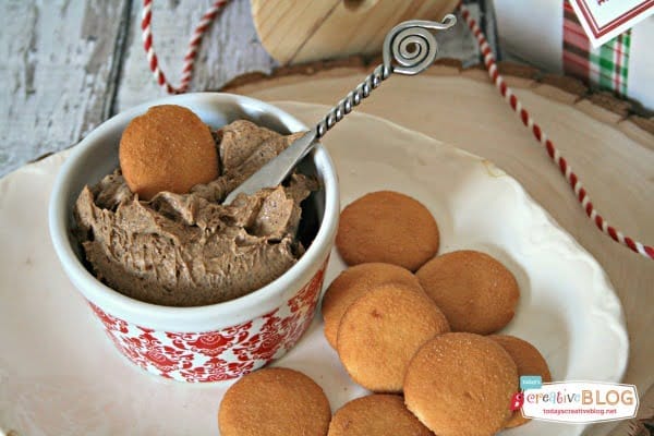 Gingerbread Cream Cheese Spread | TodaysCreativeBlog.net