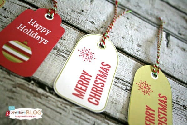 DIY Christmas Gift Tag & Label Printables