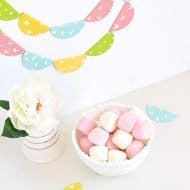 Paint Chip Garland DIY Tutorial