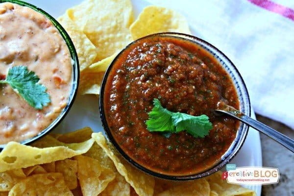 5 Minute Blender Salsa | TodaysCreativeBlog.net