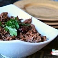 Chipotle Pepper Crockpot Shredded Beef Recipe