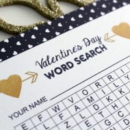 Free Printable Valentine’s Day Word Search Activity