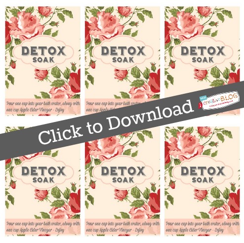 DIY Detox Bath Recipe image