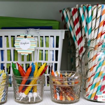 Party Pantry for Party Supplies | TodaysCreativeBlog.net