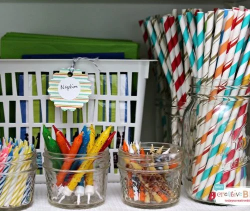 Party Pantry for Party Supplies | TodaysCreativeBlog.net