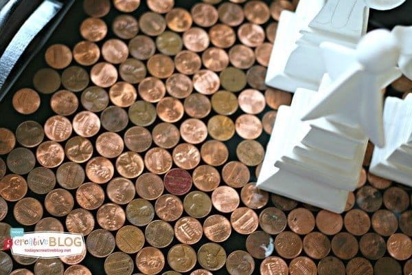 DIY Penny Tray | TodaysCreativeBlog.net