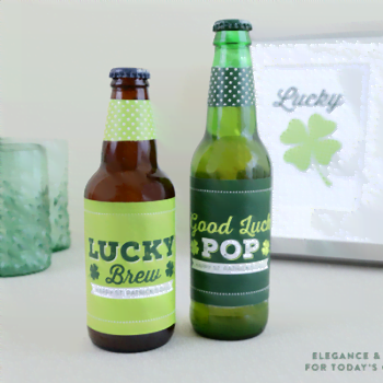 St. Patrick's Day Printable Soda & Beer Labels | TodaysCreativeBlog.net