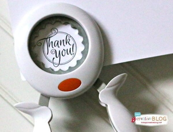 Quick & Easy Thank you Gift - DIY Thank you tags | TodaysCreativeBlog.net