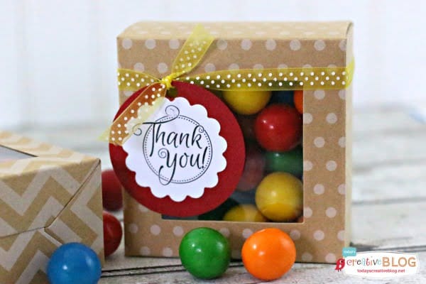 Quick & Easy Thank you Gift | TodaysCreativeBlog.net