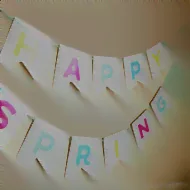 Free Printable Spring Bunting