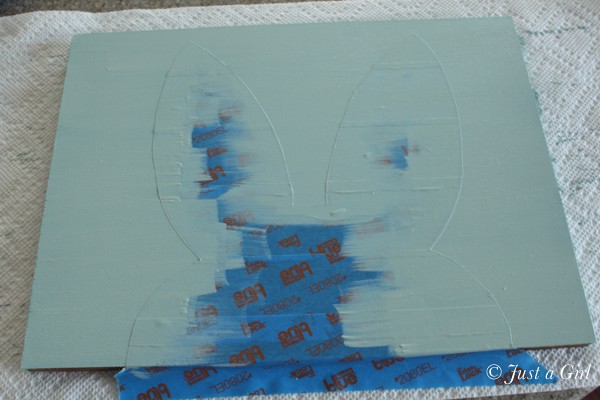 Bunny Silhouette Wall Art | TodaysCreativeBlog.net