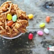 Birds Nest NO BAKE Easter Cookies