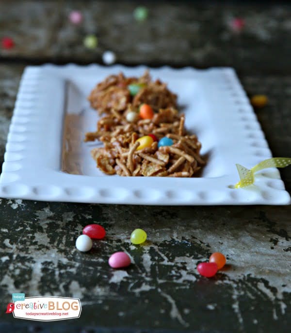 Birds nest Cookies 