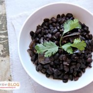 Slow Cooker Seasoned Black Beans No Soak