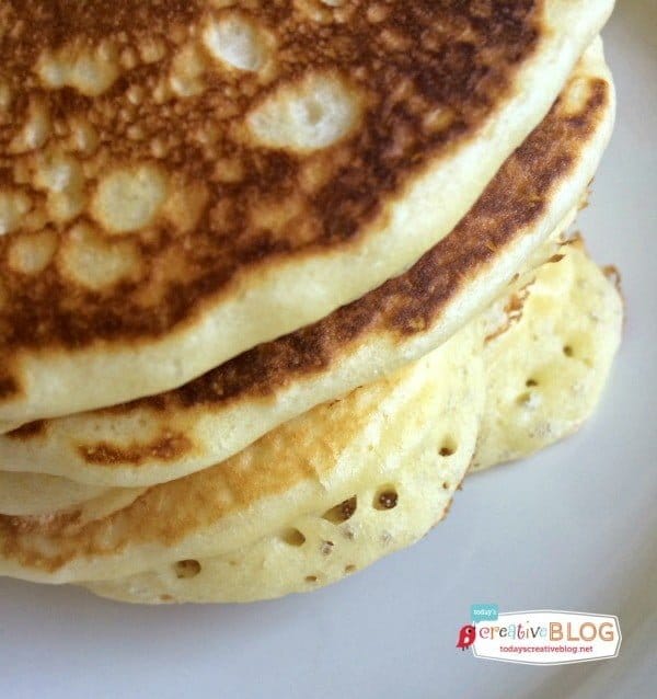 Cake Batter Pancakes Recipe - BettyCrocker.com