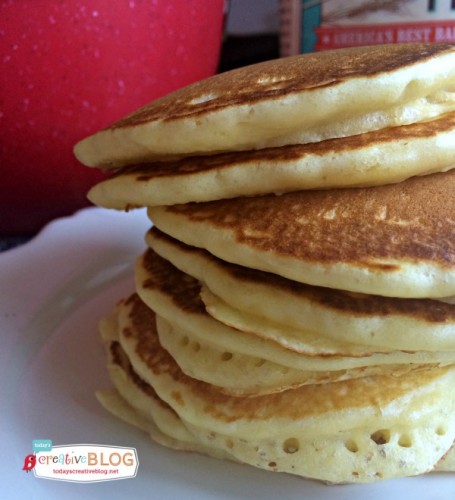 Fluffy Cake Flour Pancakes | Today's Creative Life