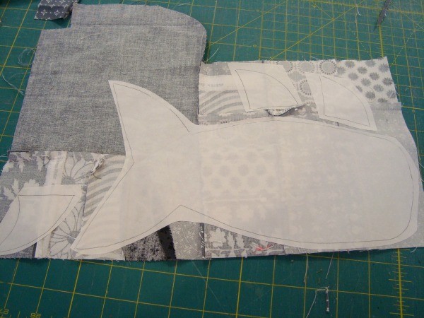 DIY Shark Pillow | TodaysCreativeBlog.net