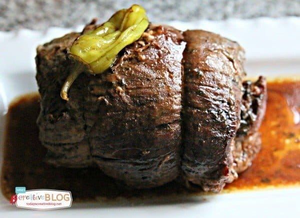 Slow Cooker Mississippi Pot Roast Recipe | TodaysCreativeBlog.net