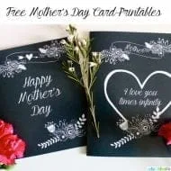 Free Printable Mother’s Day Cards