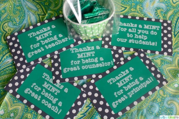 Free Teacher Appreciation Week Printable | Find easy teacher gift ideas on TodaysCreativeblog.net