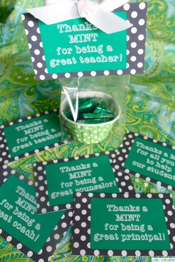 Free Teacher Appreciation Week Printable | Find easy teacher gift ideas on TodaysCreativeblog.net