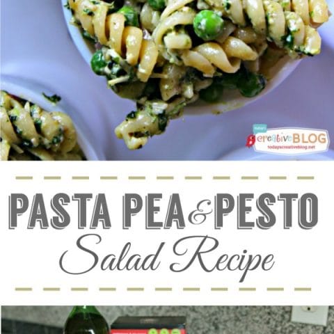 Pasta Pea and Pesto Salad 