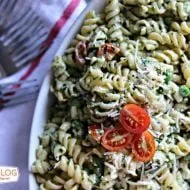 Pesto Pea Pasta Salad Recipe