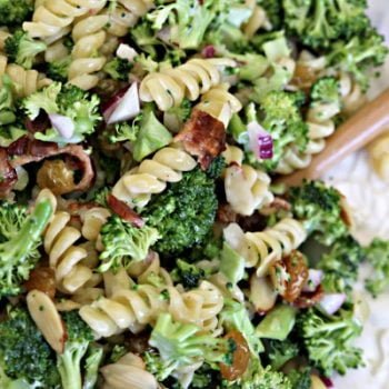 Broccoli Salad with Pasta | TodaysCreativeLife.com