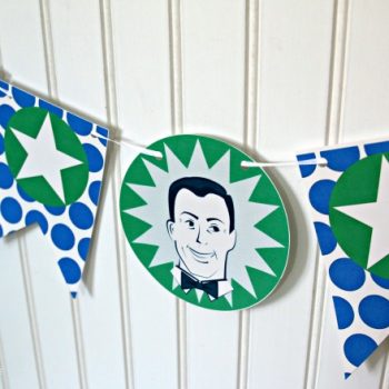 Father's Day Printables | Printable banner, bottle wrappers and food picks | See more on TodaysCreativeLife.com