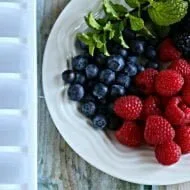 Fruit Filled Ice Cubes