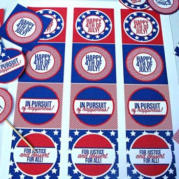 Last Minute 4th of July Party | free printables and more on TodaysCreativeLife.com