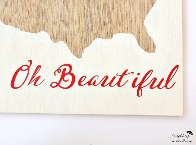 DIY Patriotic USA Wall Art - Today's Creative Life