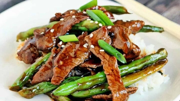 Stir-Fried Asparagus e Fagiolini (Asparagus and Green Beans)