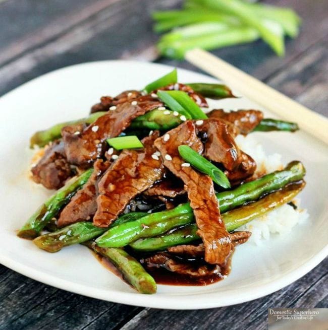 Chinese Beef Green Beans Stir Fry Todays Creative Life