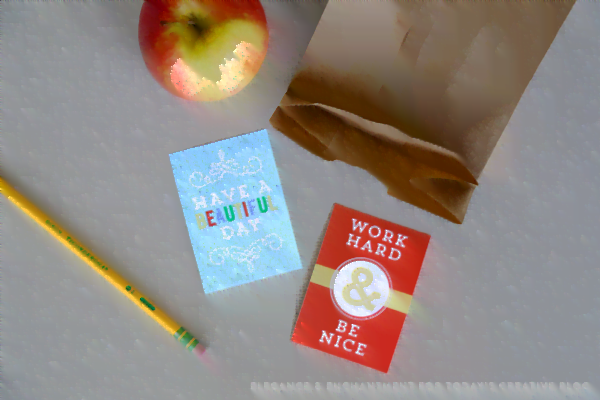 Free Printable Lunch Box Note Cards | Back to School Printables | See more creative ideas on TodaysCreativeLife.com