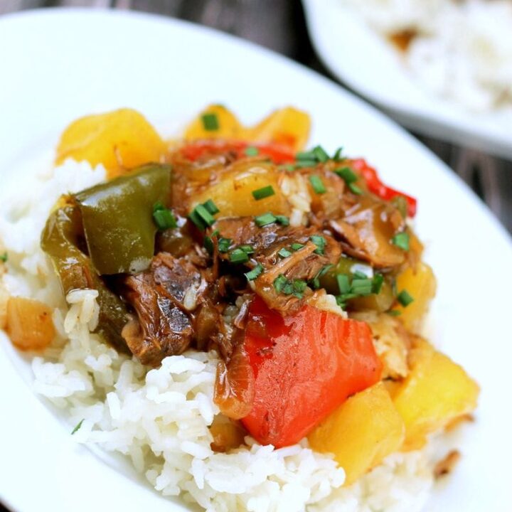 Slow Cooker Sweet and Sour Island Beef