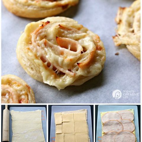 Turkey and White Cheddar Pinwheels Appetizer