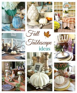 FALL Tablescapes | Fall Ideas Home Tour | See more ideas on TodaysCreativeLife.com