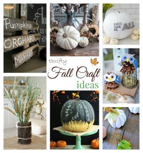 Fall Craft Ideas on the Fall Ideas Home Tour | See more on TodaysCreativeLife.com