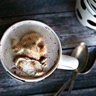 Peanut Butter Hot Chocolate with Peanut Butter Whipped Cream