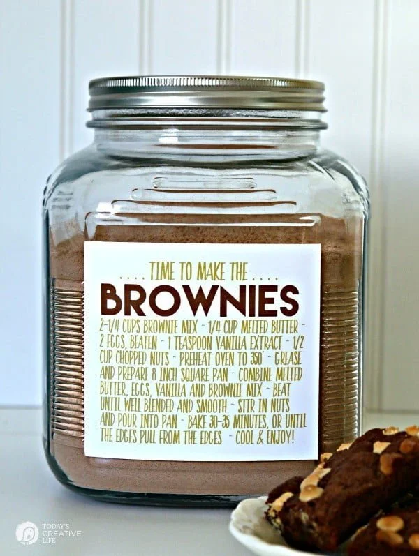 Brownie Mix from TodaysCreativeLife.com