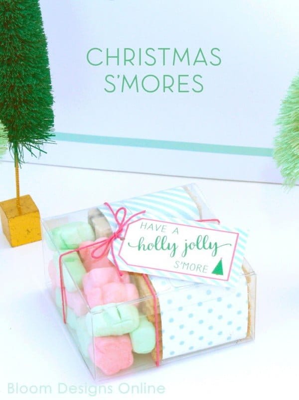 Holly Jolly S'mores Holiday Party | Creative Girls Holiday Soiree on TodaysCreativeLife.com | Come gather a few holiday entertaining ideas, free printables and great DIY projects! 