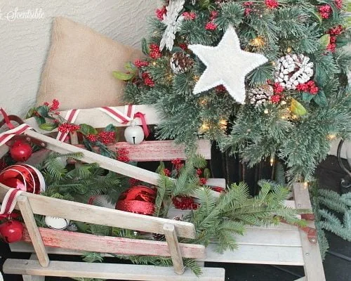 DIY Rustic Sweater Star Ornaments | give an old sweater a new purpose and craft your own holiday ornaments. Tutorial by Clean & Scentsible on TodaysCreativeLife.com